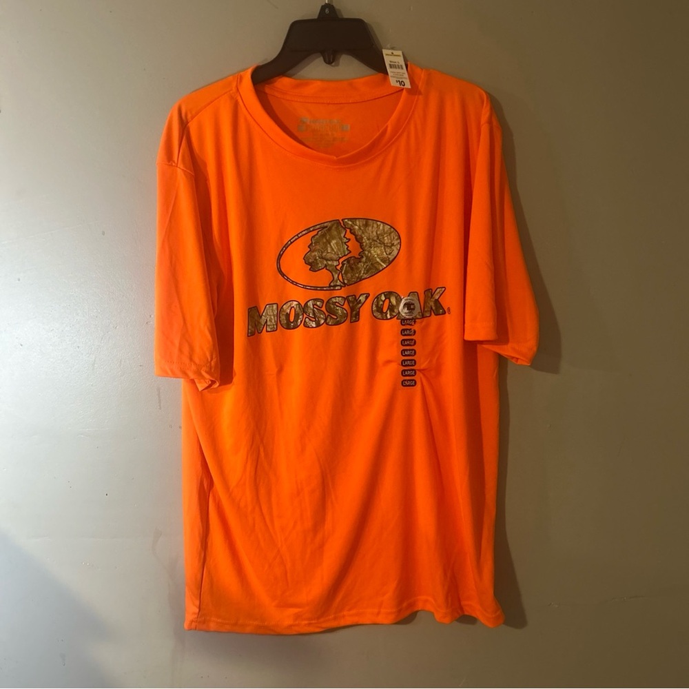 Mossy Oak Orange Short Sleeve Tee